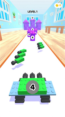 积木坦克射击3D(1)