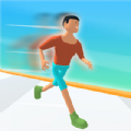 Speed Race运动员跑步