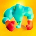 果冻(人)拳击