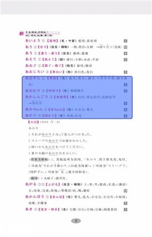 日语能力考词汇必备(1)