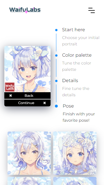 waifulabs动漫头像生成器(3)
