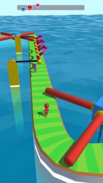 火柴人向上奔跑3D游戏官方版（Stickman run up 3d）图片1
