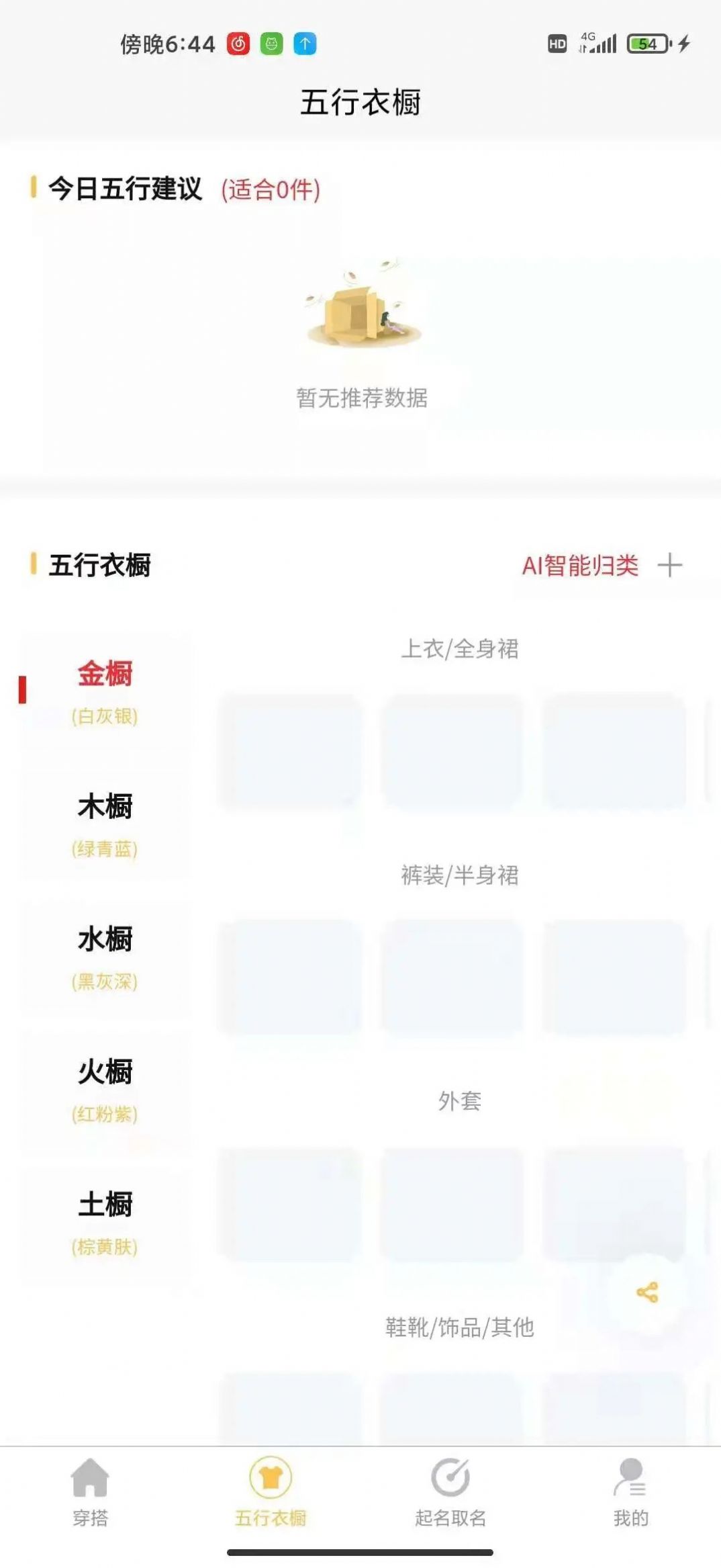 五行穿搭(3)