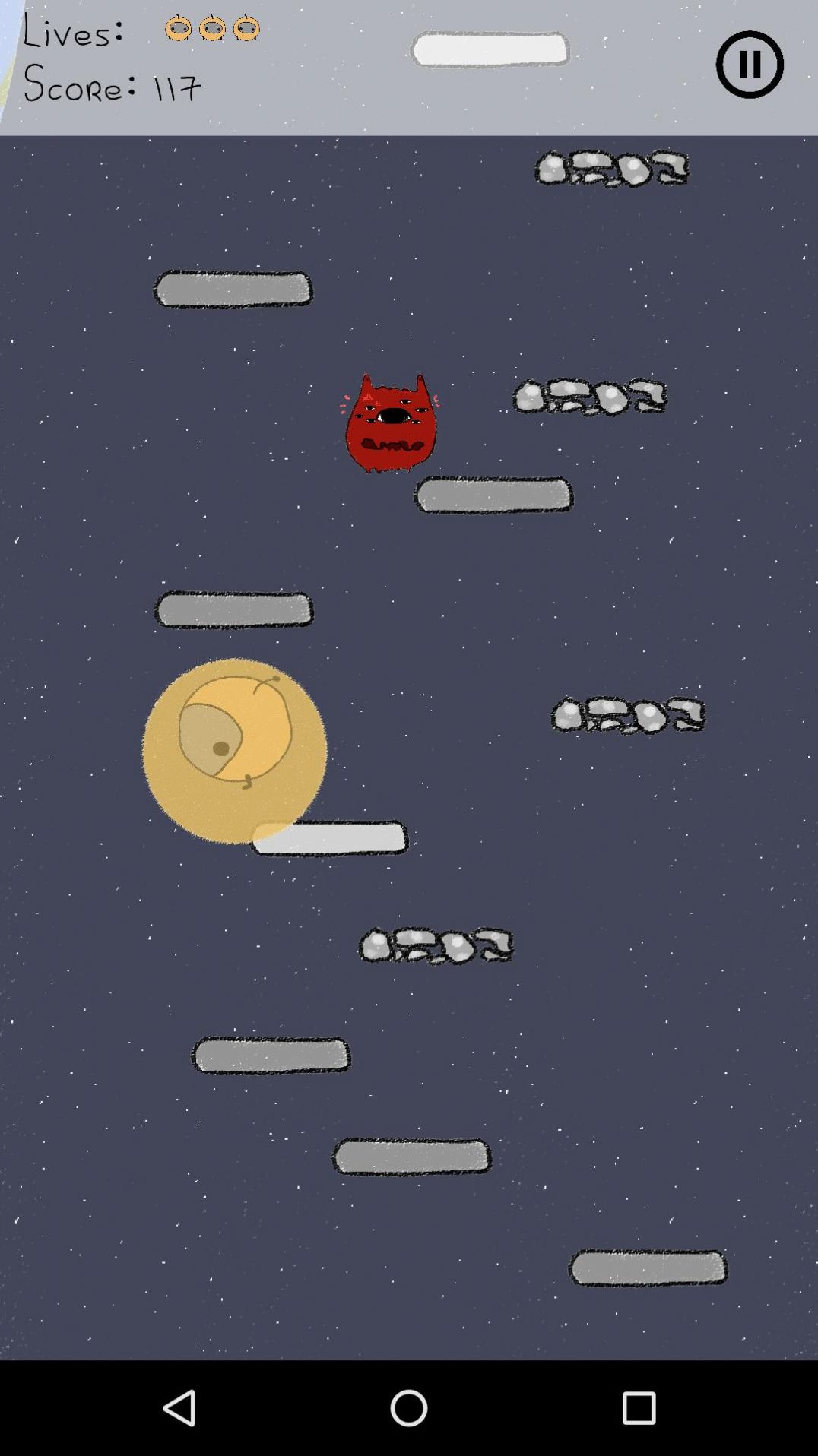 Doodle Jump Space中文版最新版图片1