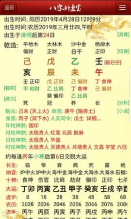 八字排盘宝(3)