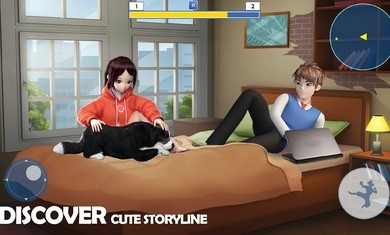 动漫女孩袖珍爱(2)