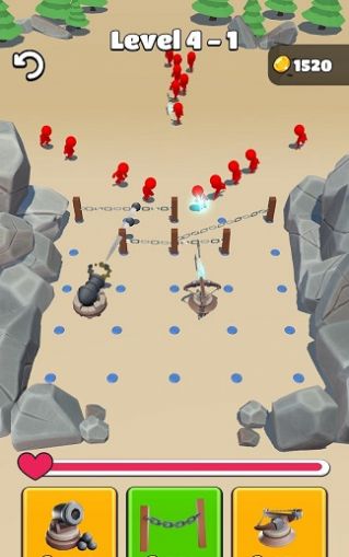绳炮防御战游戏安卓版（Rope And Guns）图片1