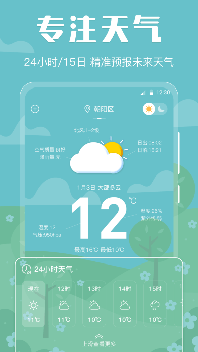 晴天娃娃天气预报(1)