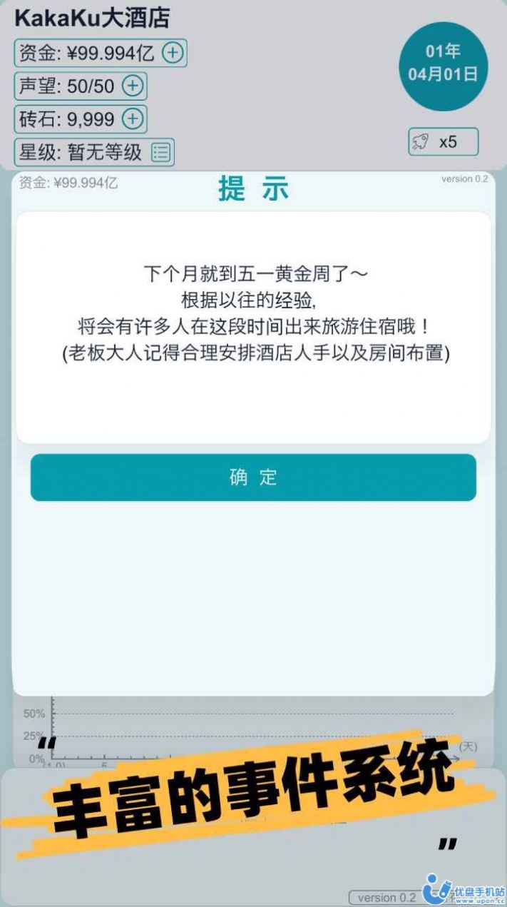 模拟经营大酒店(3)