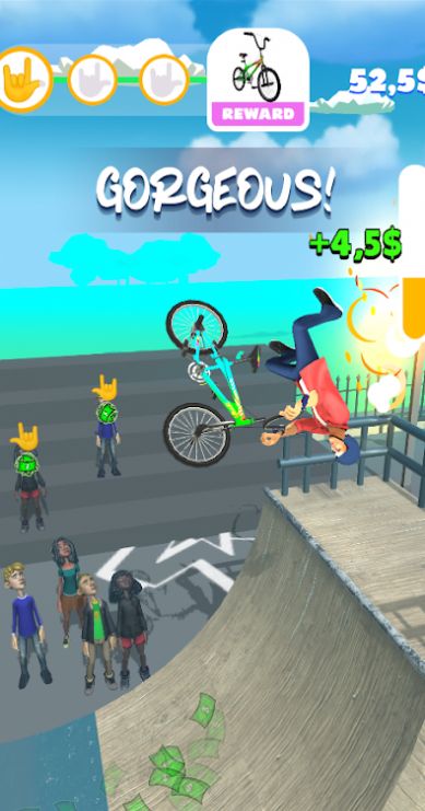 BMX特技大师3D游戏中文手机版图片1