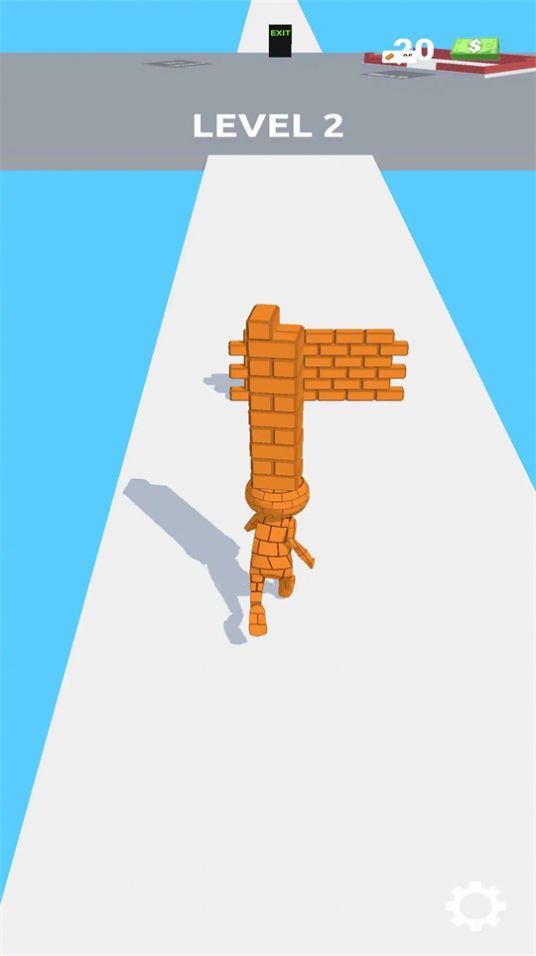 砖人冲刺奔跑(2)