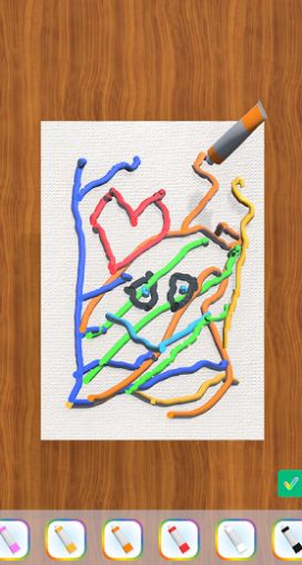 刮涂上色3D(3)