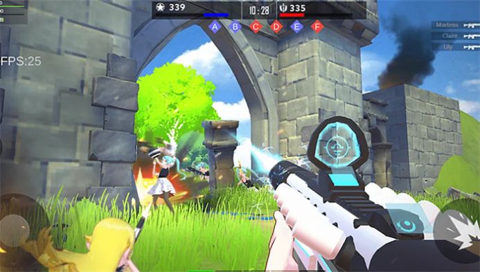 少女战FPS枪械射击游戏手机版图片1