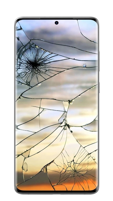 Broken Screen Prank Wallpaper(1)