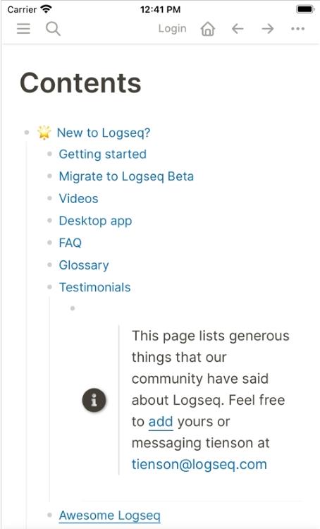 Logseq(1)