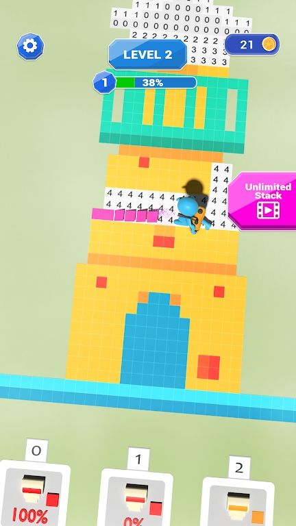 像素颜色跑3D(1)