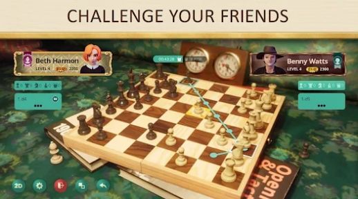 后翼弃兵棋盘对战(1)