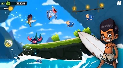 寿司冲浪粉碎海浪(1)