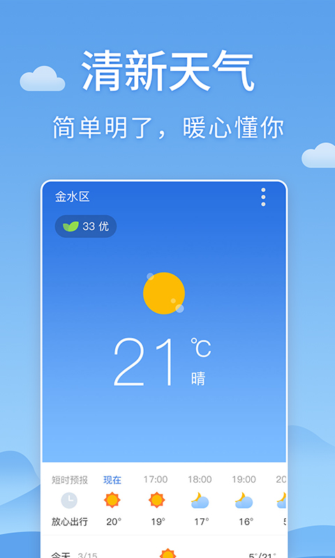 清新天气预报(1)