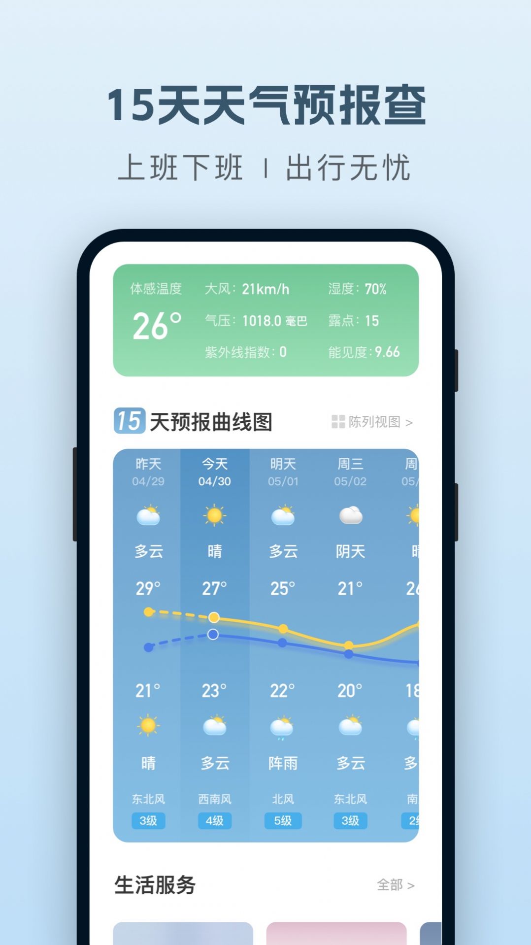 	 纯净天气预报jpg