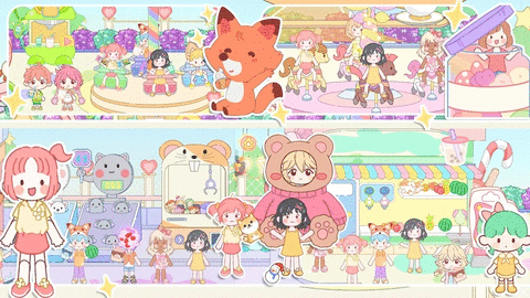 托卡世界夏威夷世界爱情之都.gif