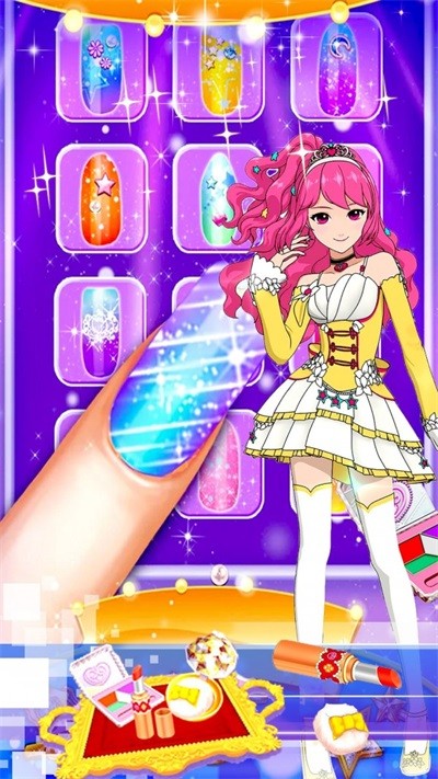 公主美甲装扮.jpg