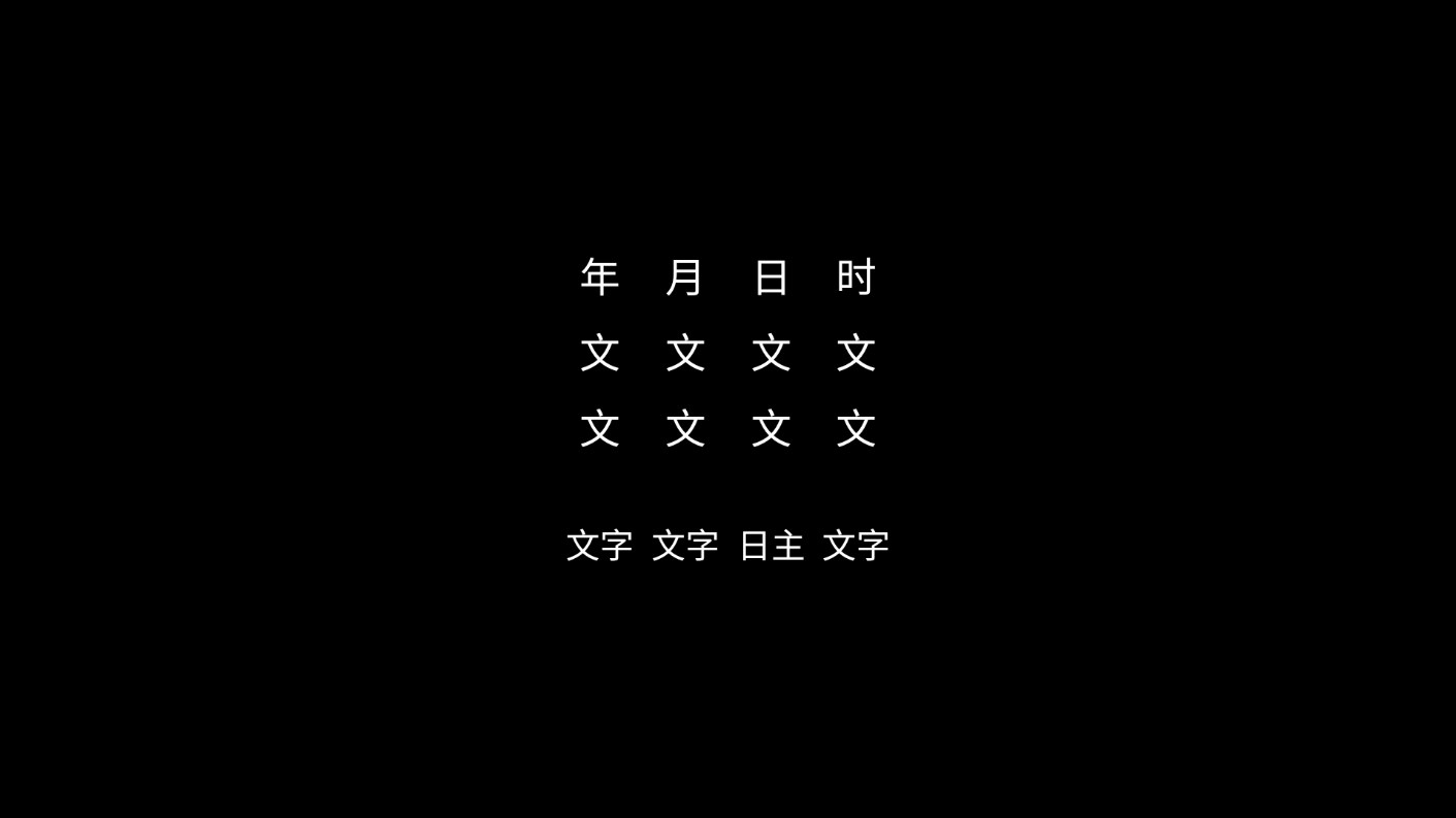 腕上万年历(2)