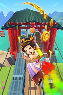 地铁跑酷无敌版中文版(2)