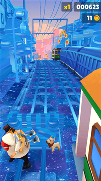 地铁跑酷星空版本(3)
