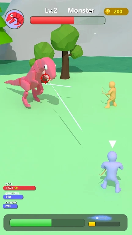 怪物弓箭手战斗3D(2)