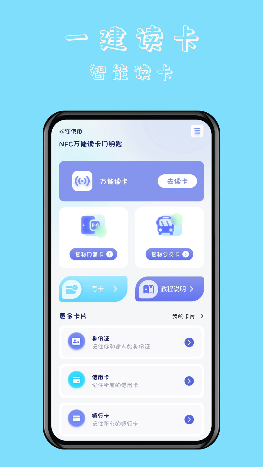 NFC万能读卡门钥匙(3)