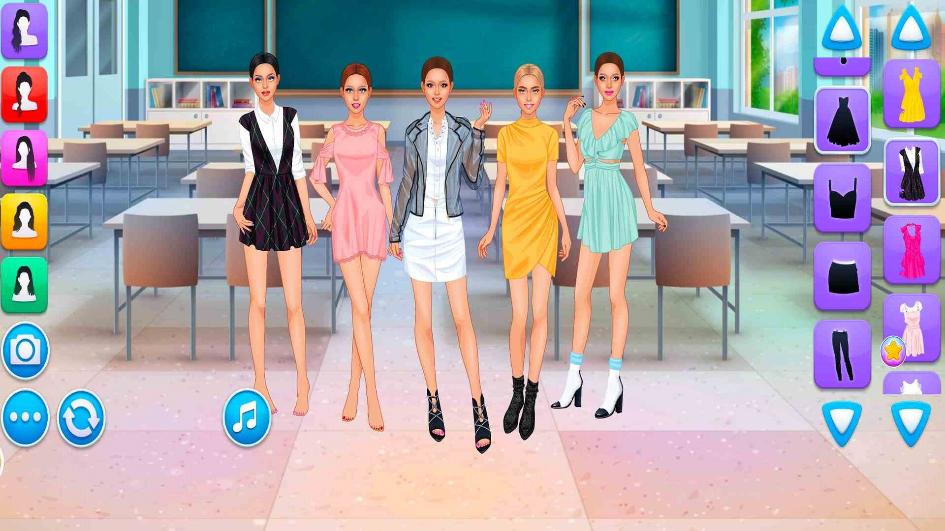 装扮时尚女生(3)