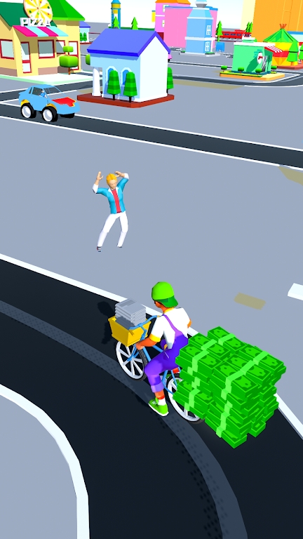 纸张运送自行车冲刺3D(1)