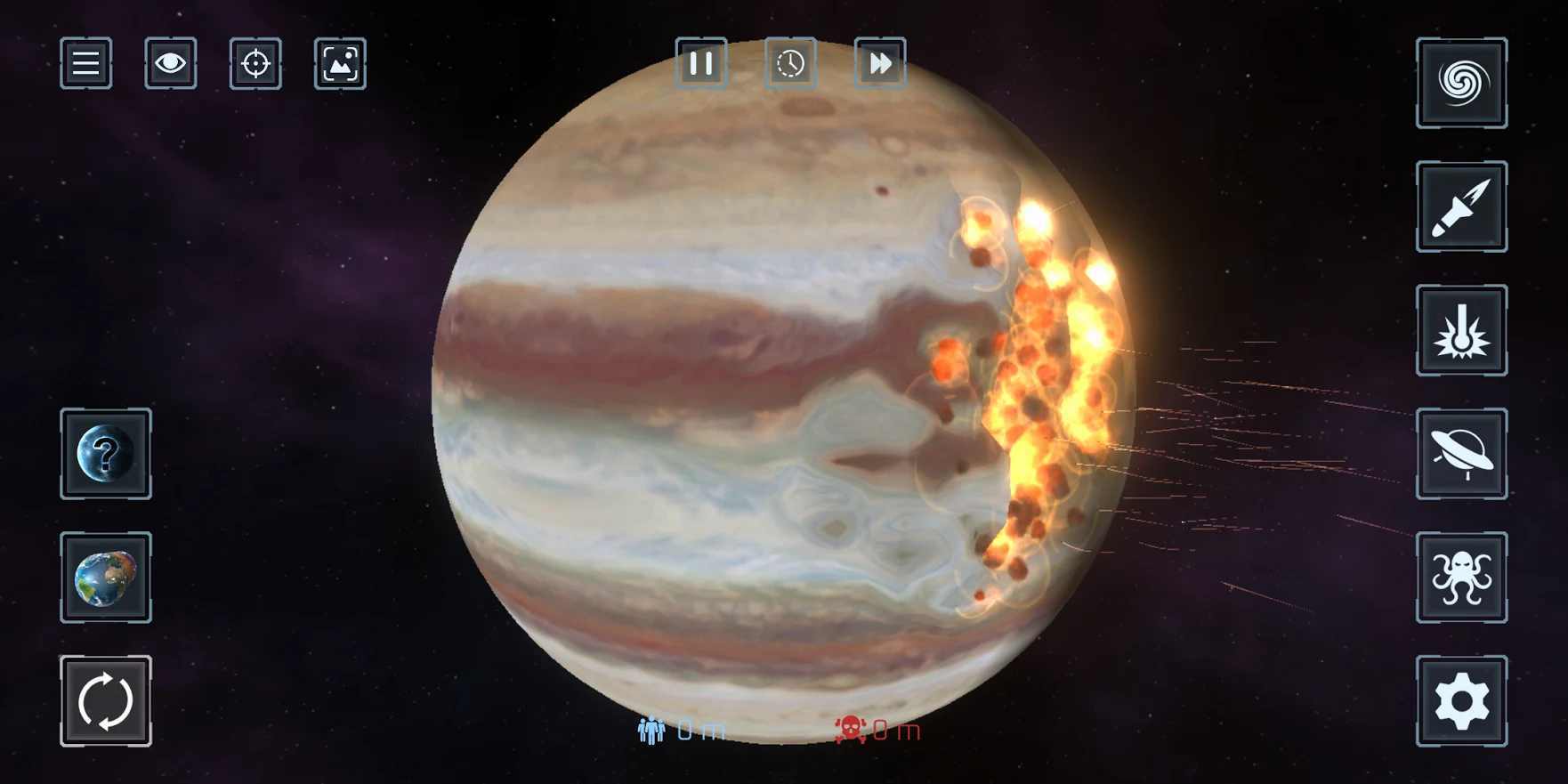 星球爆炸模拟器2d无限水晶版(1)