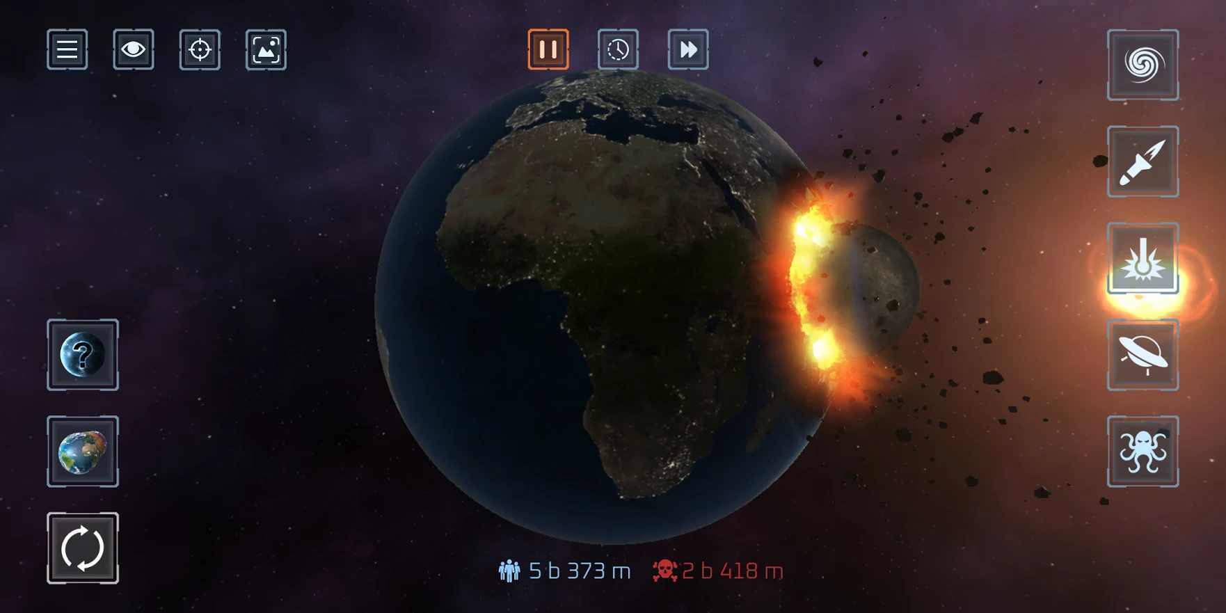 星球爆炸模拟器2d无限水晶版(2)