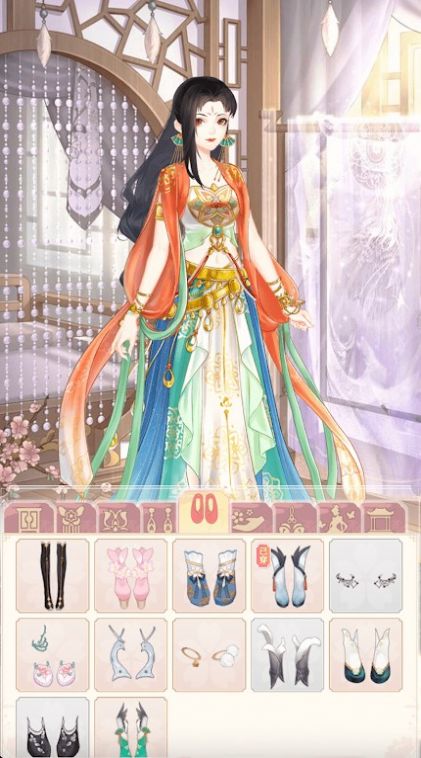 宫廷古风换装少女(1)