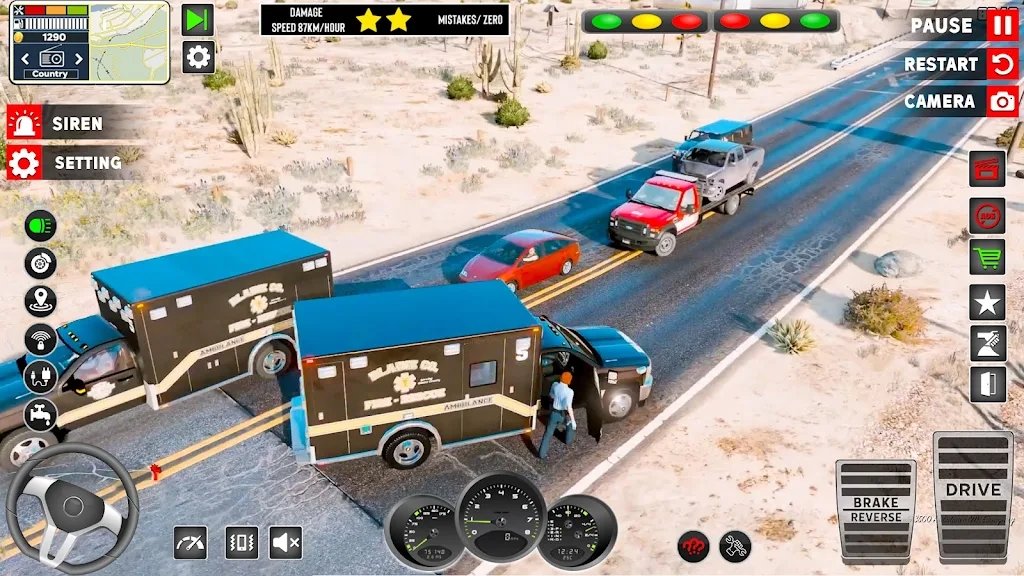 US紧急救护车3D(2)
