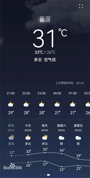 华为天气app(2)